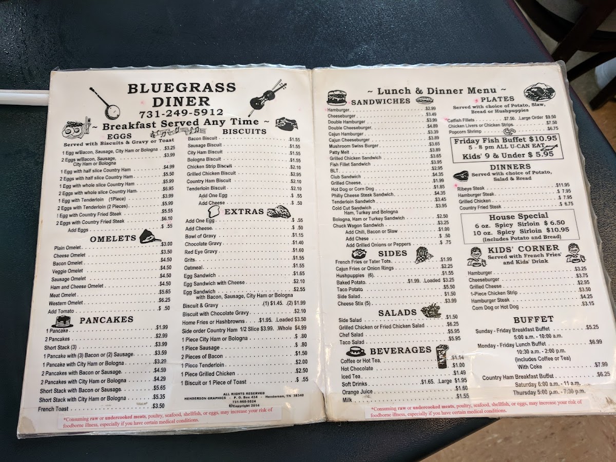 Country Side Diner Menu - Image 4